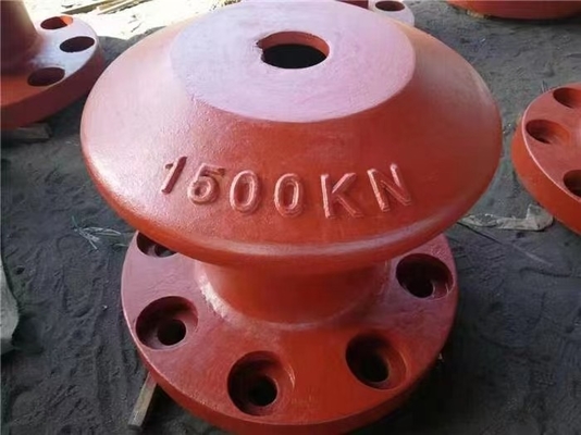 chất lượng  Marine Dock Bollard Customized Cast Steel For Mooring Tee Head nhà máy sản xuất