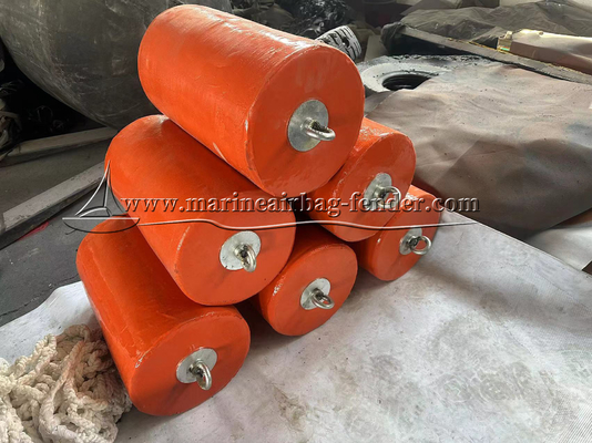 chất lượng  Dock / Boat EVA Foam Fender Protected By Nylon Yarn Net And Galvanized Steel Plate nhà máy sản xuất