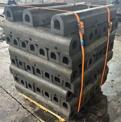 Black Marine cao su Fender loại D tùy chỉnh cho tàu và bến cảng