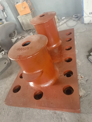 Marine Dock Bollard Thép đúc tùy chỉnh cho Mooring Tee Head