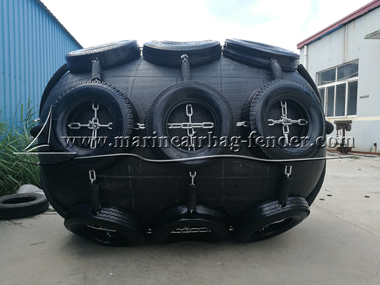 1.5m X 3m Bánh cao su bơm bơm bơm bến cảng cho tàu và tàu thuyền