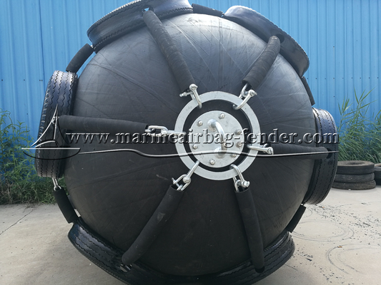 1.5m X 3m Bánh cao su bơm bơm bơm bến cảng cho tàu và tàu thuyền