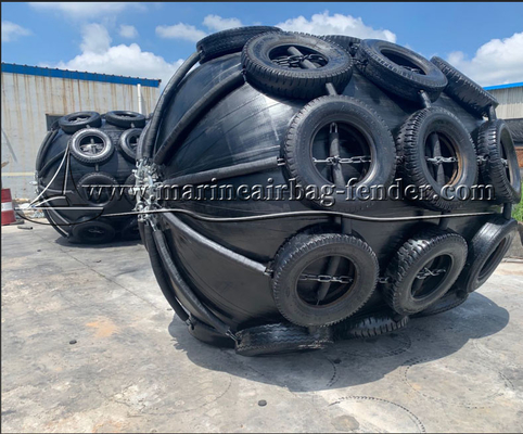Natural Rubber Marine Inflatable Fender chống nổ cho xưởng đóng tàu