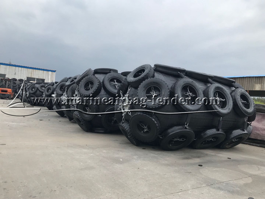 Natural Rubber Marine Inflatable Fender chống nổ cho xưởng đóng tàu