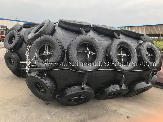 Đòi đệm cao su khí nén biển cho bảo vệ tàu và bến cảng 50kpa 80kpa