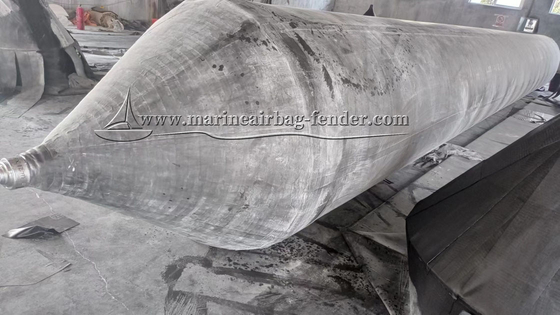 Chất liệu tự nhiên cao su được tùy chỉnh túi khí cứu hộ biển, túi khí nâng hạng nặng màu đen