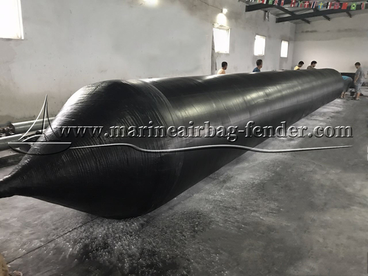 Kích thước tùy chỉnh túi khí biển chống rách túi khí cao su bơm hơi màu đen