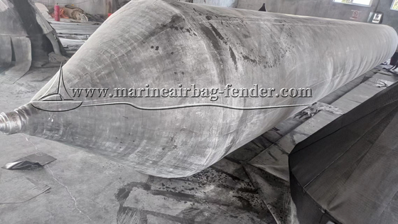Độ dày tùy chỉnh tàu phóng túi khí cao su 0,3m - 2,0m đường kính