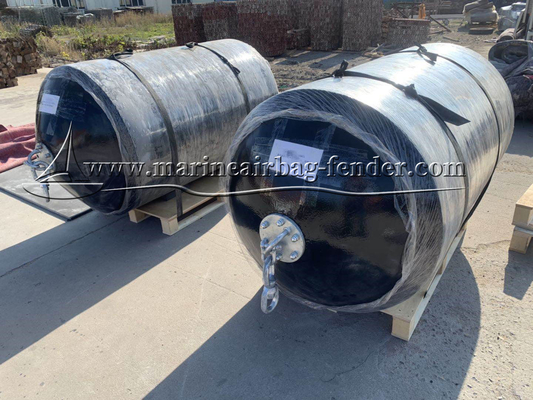 Mật độ cao EVA bọt thuyền Fender với bề mặt polyurea và dây xích lốp lưới