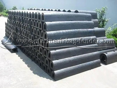 DD Type Marine Rubber Fender Customized Jetty Natural Rubber Dock Bumpers