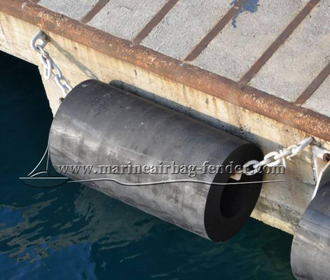 Thiết bị đệm cao su biển hình trụ cho nước ngoài