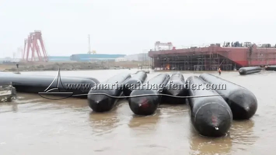 Tàu nâng bóng bay lăn túi khí thuyền khởi động túi khí chống rách