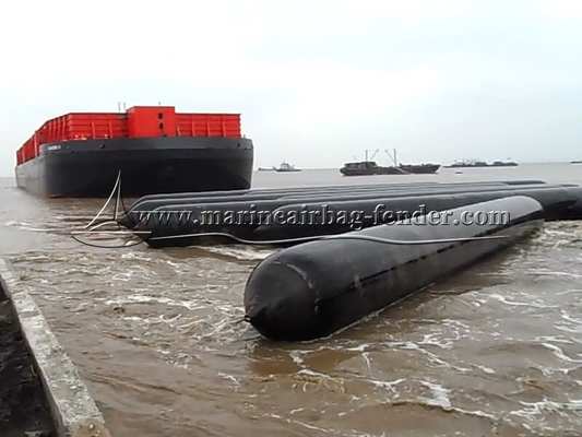 Tàu nâng bóng bay lăn túi khí thuyền khởi động túi khí chống rách