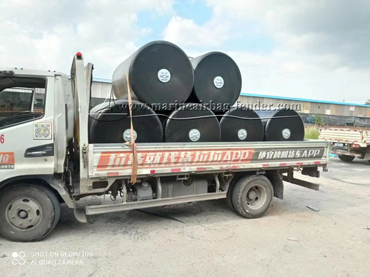 Lò ngoài khơi EVA Foam Ball Fender PU Lớp phủ da Tàu đậu