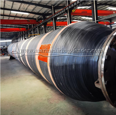 Tự nổi tàu biển lôi ống cao su công dụng nặng với sườn thép không gỉ