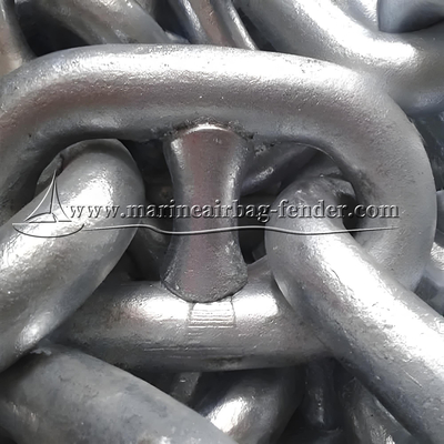 Chuỗi thép galvanized nặng, dây chuyền neo đậu cho thuyền buồm / tàu thủy