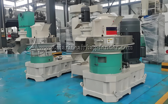 Máy nén hạt đệm xoắn ốc, thiết bị nhiên liệu sinh khối điện