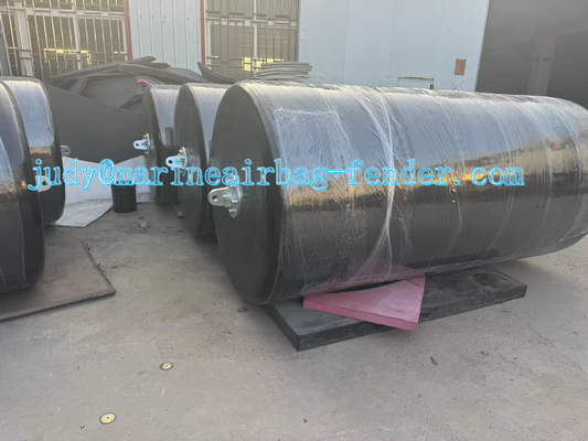 Mật độ 30-120Kg/m3 EVA Foam Fender với lưới dây chuyền Lốp lốp và vật liệu ngoài polyurea