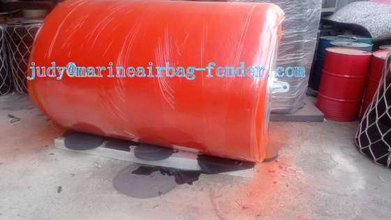 Mật độ 30-120Kg/m3 EVA Foam Fender với lưới dây chuyền Lốp lốp và vật liệu ngoài polyurea